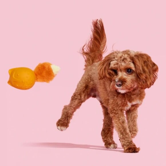 NWT, Bark Box Dog Toy FRANZ THE FOX, S/M - 0-50 lbs., Super Chewer, Orange - Picture 13 of 14